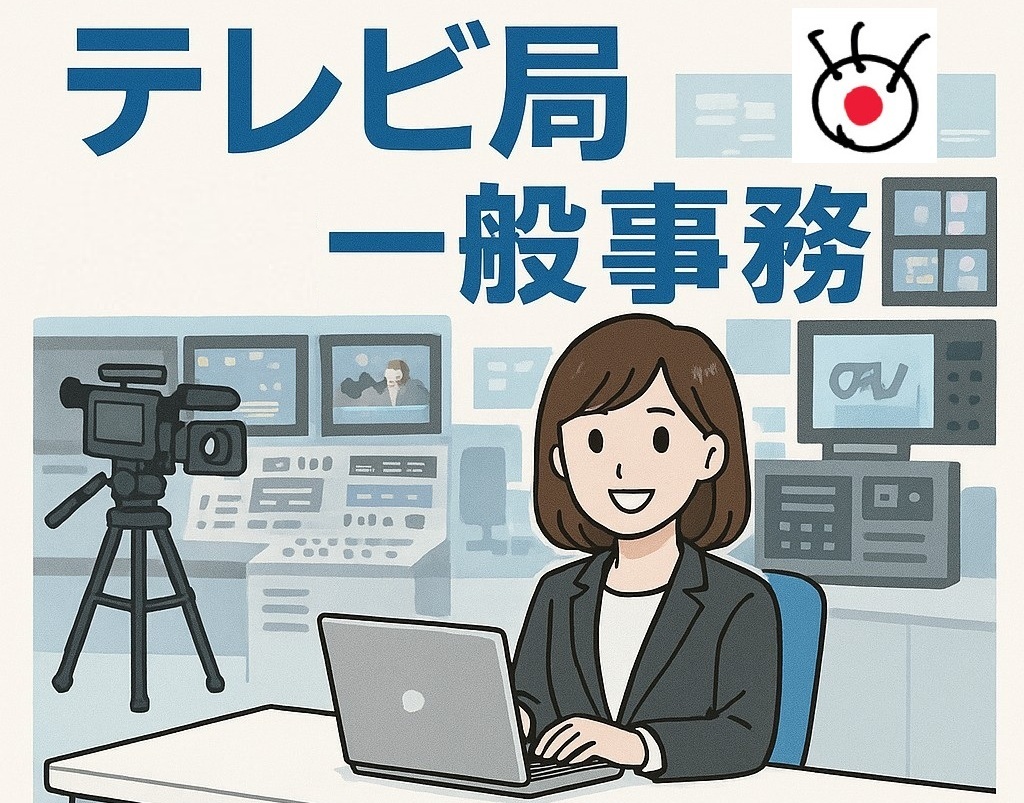 ≪ 未経験OK ≫お台場テレビ局【長期】 一般事務 サポート業務　駅チカ