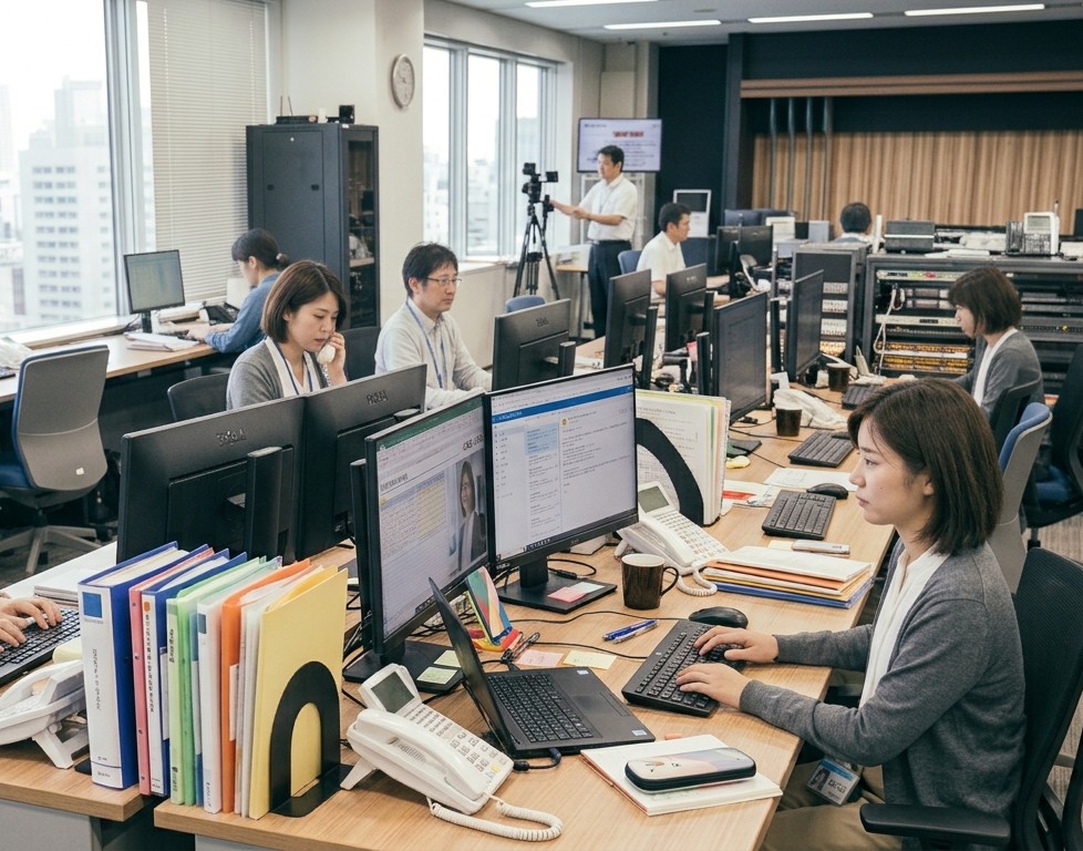 《安定の月給制》BS放送局で広報：番組宣伝　一般事務のお仕事！